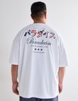 Tarnish King Size Oversize Tee, Honshu product photo View 02 S