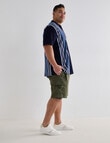 Tarnish King Size Mahanttan Cargo Short, Khaki product photo View 03 S