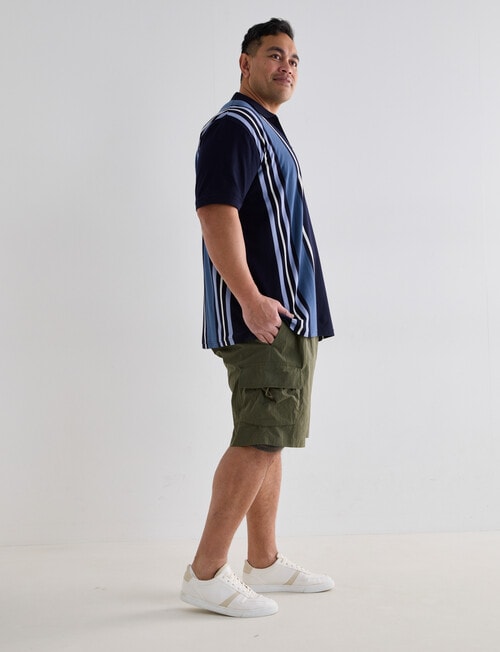 Tarnish King Size Mahanttan Cargo Short, Khaki product photo View 03 L