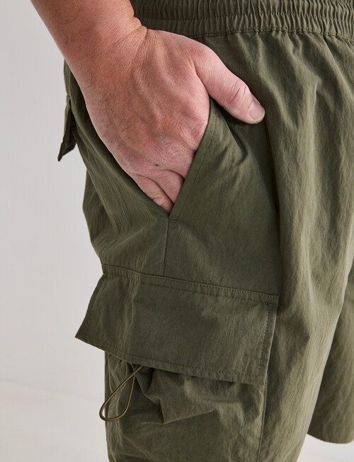 Tarnish King Size Mahanttan Cargo Short, Khaki product photo View 04 L