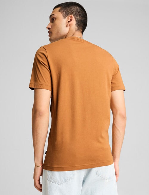 Puma Essential Logo Tee, Caramel Latte product photo View 04 L
