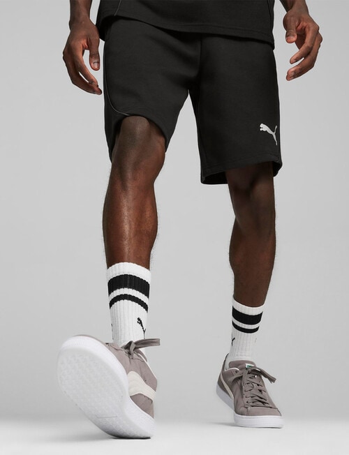 Puma Team Final Casual Shorts, Black product photo View 03 L