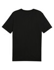 Puma Graphic's Logo Tee, Black product photo View 02 S