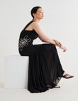 State of play Onyx Embroidered Dress, Black product photo