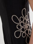 State of play Onyx Embroidered Dress, Black product photo View 05 S