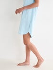Zest Sleep T-Shirt Nightie, Aqua product photo View 06 S