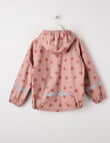 Mum 2 Mum Strawberries Rainwear Jacket, Dusty Pink product photo View 02 S