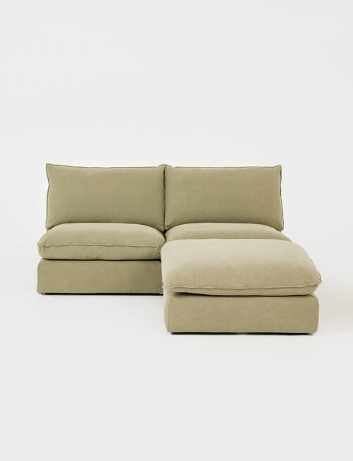 Marcello&Co Aspen Fabric Modular Armless Chair product photo View 17 L