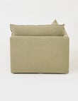Marcello&Co Aspen Fabric Modular Left Hand Facing, Sage product photo View 06 S