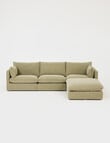 Marcello&Co Aspen Fabric Modular Left Hand Facing, Sage product photo View 10 S