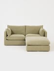 Marcello&Co Aspen Fabric Modular Left Hand Facing, Sage product photo View 12 S