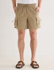 Tarnish Manhattan Cargo Short, Tan product photo View 05 S