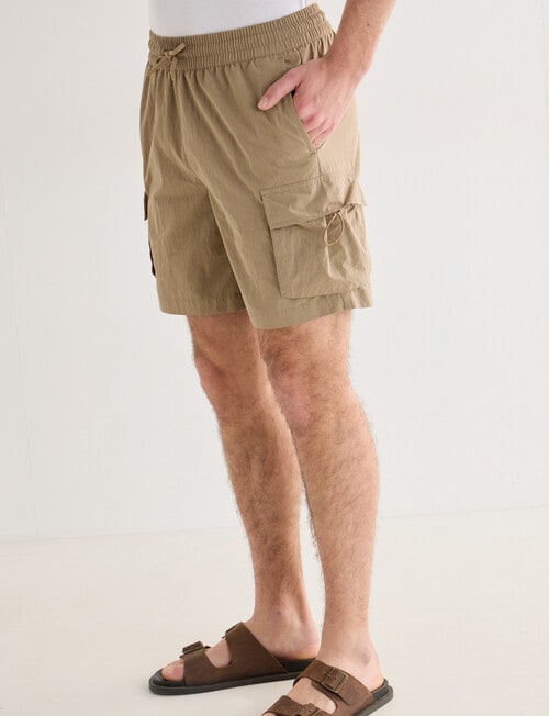 Tarnish Manhattan Cargo Short, Tan product photo View 07 L