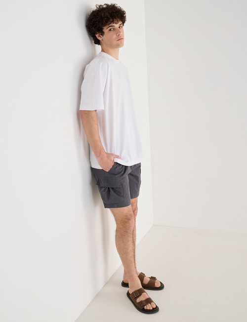 Tarnish Manhattan Cargo Short, Charcoal product photo View 06 L