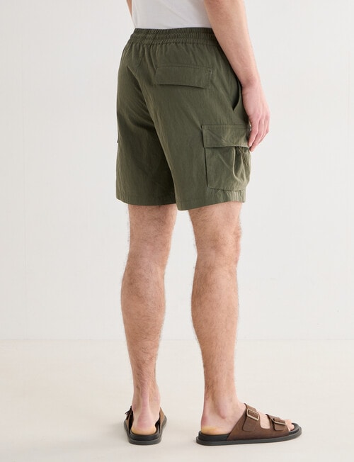 Tarnish Manhattan Cargo Short, Khaki product photo View 02 L