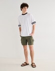 Tarnish Manhattan Cargo Short, Khaki product photo View 03 S
