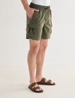 Tarnish Manhattan Cargo Short, Khaki product photo View 04 S