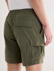 Tarnish Manhattan Cargo Short, Khaki product photo View 06 S