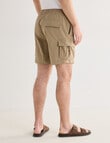 Tarnish Manhattan Cargo Short, Tan product photo View 02 S