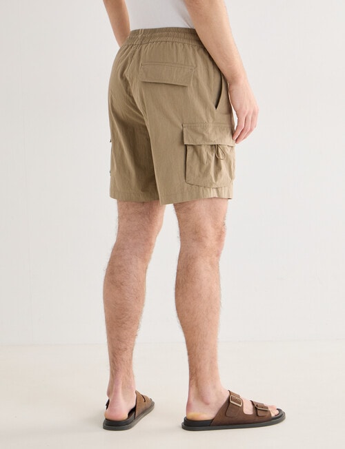 Tarnish Manhattan Cargo Short, Tan product photo View 02 L