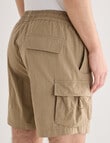 Tarnish Manhattan Cargo Short, Tan product photo View 06 S