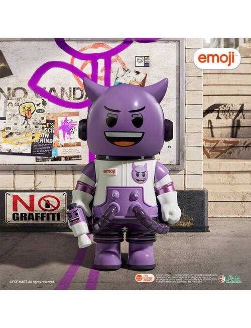 Pop Mart Mega Space Molly 100% x Emoji Series product photo View 03 L