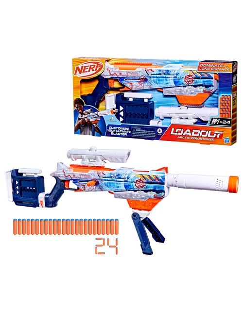 Nerf Loadout Arctic Zerostriker Blaster product photo