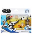 Star Wars IG-11 & Grogu Speeder Bike 10cm Vehicle Pack product photo View 03 S