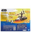 Star Wars IG-11 & Grogu Speeder Bike 10cm Vehicle Pack product photo View 07 S