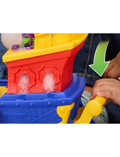 Spidey and Friends Water-Webs Webs Ahoy Bubble Pirate Ship product photo View 03 L