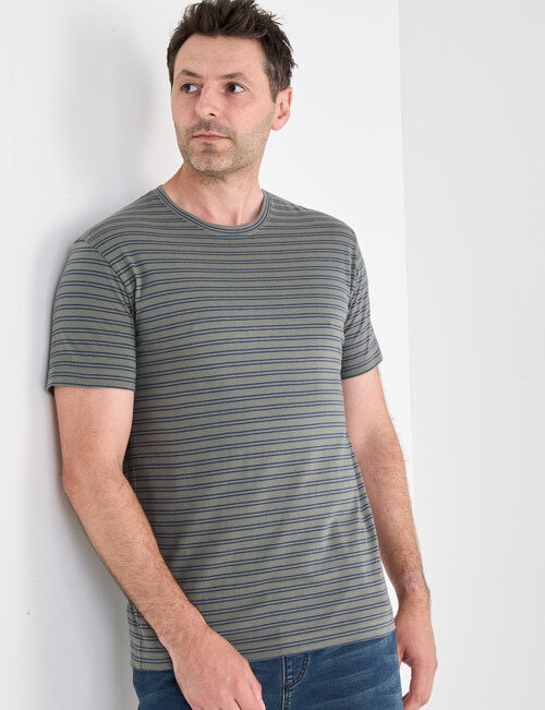 Chisel Ultimate Crew Tee, Rock Stripes product photo