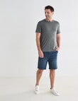 Chisel Ultimate Crew Tee, Rock Stripes product photo View 03 S