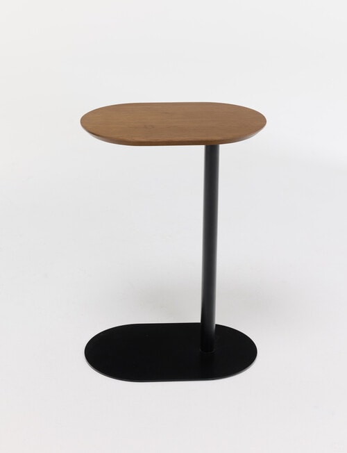 Haven Furniture Como Side Table, Brown/Black product photo View 03 L