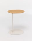 Haven Furniture Como Side Table, Natural/Alabaster product photo View 02 S