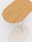 Haven Furniture Como Side Table, Natural/Alabaster product photo View 04 S