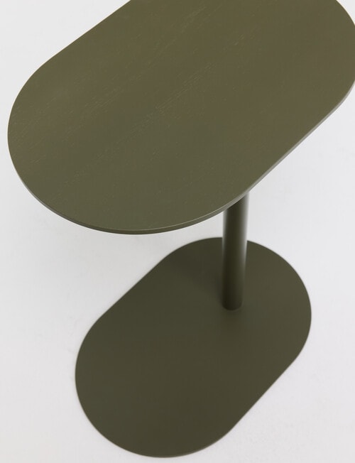 Haven Furniture Como Side Table, Army Green product photo View 04 L