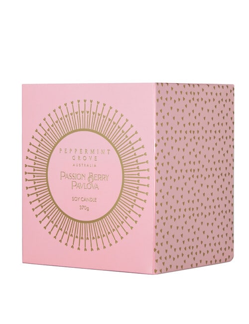 Peppermint Grove Large Candle, 370g, Passion Berry Pavlova product photo View 02 L