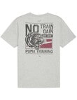Puma Graphic Illustrated Tee, Light Grey Heather product photo View 02 S