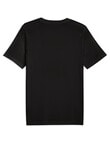 Puma Graphic Foil Tee, Black product photo View 02 S