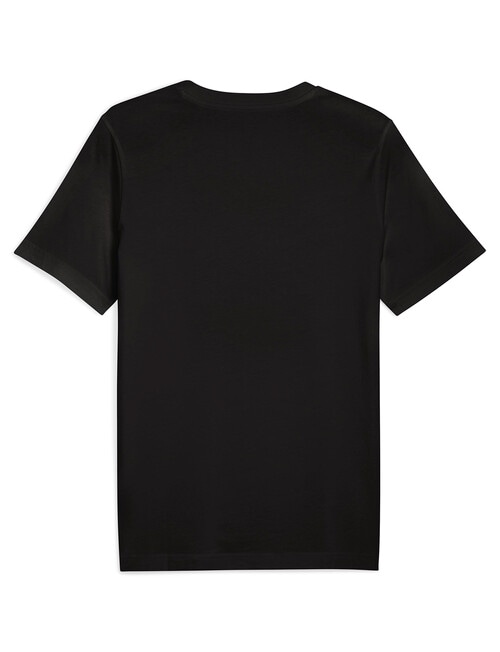 Puma Graphic Foil Tee, Black product photo View 02 L
