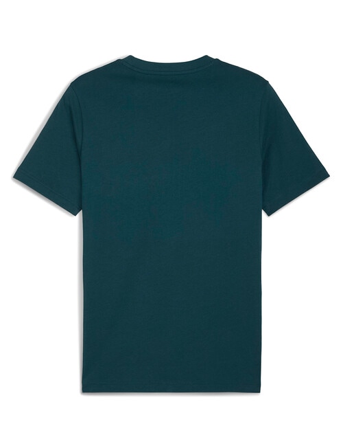 Puma Box Graphic Tee, Green Terrain product photo View 02 L