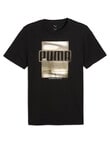 Puma Graphic Foil Tee, Black product photo