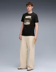 Puma Graphic Foil Tee, Black product photo View 05 S