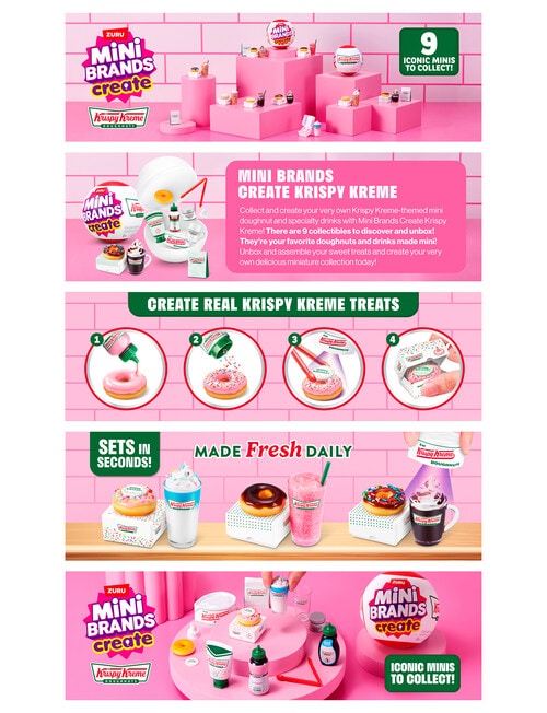 Mini Brands Krispy Kreme Create Series 1, Assorted product photo View 09 L