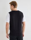 North South Merino Merino Vest, Black product photo View 02 S