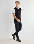 North South Merino Merino Vest, Black product photo View 03 S