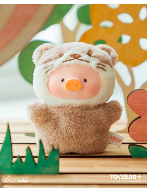 LuLu the Piggy Animal Party Plush Puppet Show Keychain Blind Box, Assorted product photo View 04 L