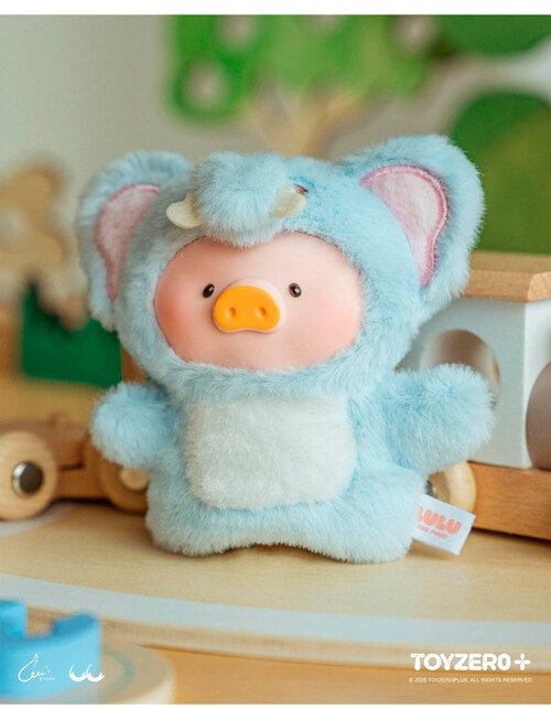 LuLu the Piggy Animal Party Plush Puppet Show Keychain Blind Box, Assorted product photo View 11 L