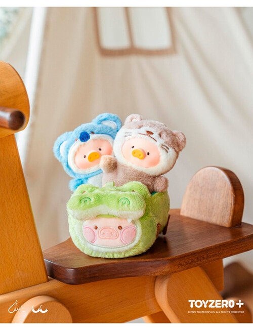 LuLu the Piggy Animal Party Plush Puppet Show Keychain Blind Box, Assorted product photo View 16 L