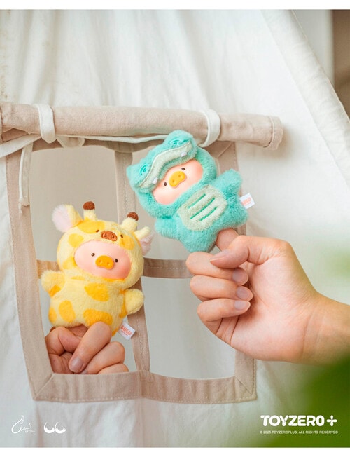 LuLu the Piggy Animal Party Plush Puppet Show Keychain Blind Box, Assorted product photo View 17 L